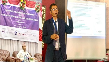 हवाई तथा मौसमसम्बन्धि पत्रकारिता तालिम सञ्‍चालन हुँदै
